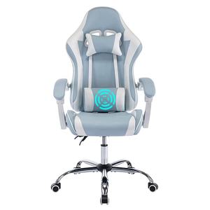 Silla de Juego Ergonómica con Logotipo Bordado y Envío Gratuito 2024, Silla de Oficina, Silla para Transmisión en Vivo de Deportes Electrónicos para Chicas - Product Image 1