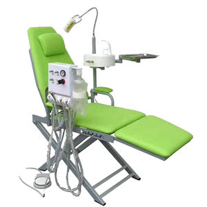 <strong>High</strong> <strong>Quality</strong> Hot Sale Folded Portable <strong>Dental</strong> <strong>Unit</strong> Metal Folding <strong>Chair</strong> 1 Year Warranty Mobile Water Supply Electricity - Product Image 4