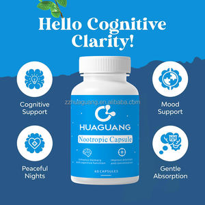 Cápsulas de cerebro nootrópicas de alta calidad, cápsulas de cerebro alfa, suplemento de cerebro nootrópico de enfoque de memoria para adultos - Product Image 2