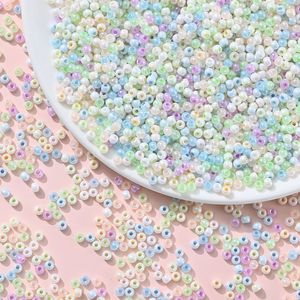 <span class=keywords><strong>Cuentas</strong></span> de arroz coloridas, Material de vidrio de hielo hecho a mano, DIY de <span class=keywords><strong>cuentas</strong></span> pendientes, pulsera, accesorios de joyería - Product Image 3