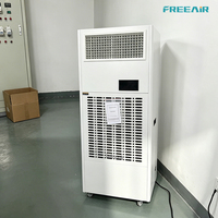 Humidificateur à film humide 9 kg/h avec capteur haute précision HDK, contrôleur LCD, sans poussière blanche pour laboratoire