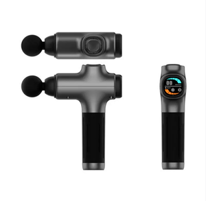 Pistola de Masaje Fascial Portátil de Percusión Profunda con Logotipo Personalizado, Innovadora Pistola de Masaje Deportiva con Pantalla Táctil - Product Image 4