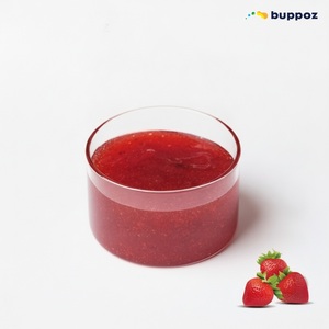 แยมสตรอว์เบอร์รี 4.5 กก. แบบขวด ฮาลาล สำหรับร้านชานมไข่มุก รับผลิตแบบ OEM - Product Image 3