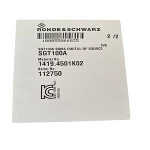 Generador de Señales Vectoriales Rohde Schwarz SGT100A Nuevo y Original - Product Image 5