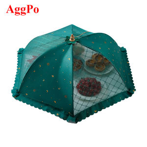 Cubierta de comida de verano a prueba de polvo, transpirable, plegable, a prueba de mosquitos, cubierta de comida sobrante, utensilios de cocina modernos - Product Image 1