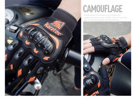 Gants d'escalade de Ski de route de fond gants de moto imperméables coupe-vent d'hiver avec poignées chaudes confortables