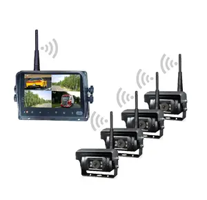 STONKAM 24ghz डिजिटल वायरलेस 7 इंच के साथ रिवर्स कैमरा मॉनिटर वायरलेस रिसीवर के लिए ट्रक
