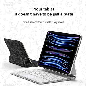 Bàn phím máy tính bảng Doodle cá tính với từ tính cho <span class=keywords><strong>iPad</strong></span> Pro 11 <span class=keywords><strong>iPad</strong></span> Air 5/4 phổ biến cảm ứng nhanh với bàn phím số - Product Image 2