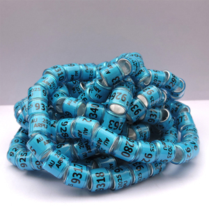 8mm Round Pigeon Foot <strong>Rings</strong> All Seasons Use Breeding Racing Pigeon Bands <strong>Bird</strong> Supplies - Product Image 4