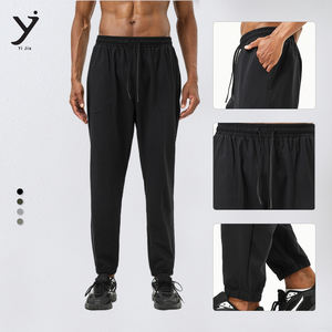 Jogging personnalisé pour hommes avec pantalon de sport de course à pied pantalon décontracté d'entraînement Marathon pantalon respirant pour hommes - Product Image 1