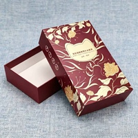 Boîte cadeau personnalisée avec couvercle et base pour cosmétiques et soins de la peau, emballage de luxe en carton avec logo, vente en gros en usine