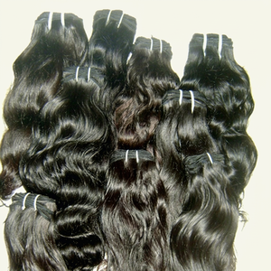 Hot Selling 100% Unprocessed Virgin Indian Remy Human Hair Weaving <b>Machine</b> Double Weft All Colors Suitable Best Quality - Product Image 1