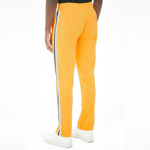 Quần Jogger 100% Polyester Có Khóa Kéo Kẻ Sọc Bên Hông LOGO Tùy Chỉnh Quần Ống Đứng Dáng Rộng Cho Nam Theo Dõi Đường Phố - Product Image 5