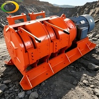 Treuil de mine souterraine, treuil à double tambour de grande traction pour le déblaiement et le transport de minerai dans les mines de charbon à grande échelle