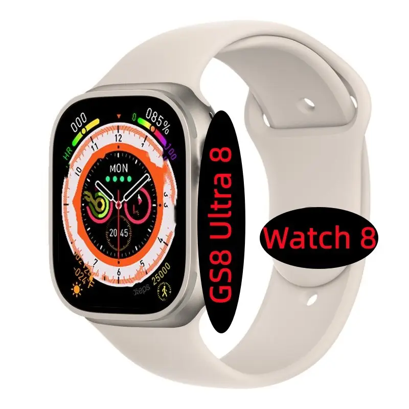2022 hot sale GS8 ultra smartwatch,1.91pis wearfit pro fitness tracker NFC IP67 BT Call watch 8 for men series 8 smart watch