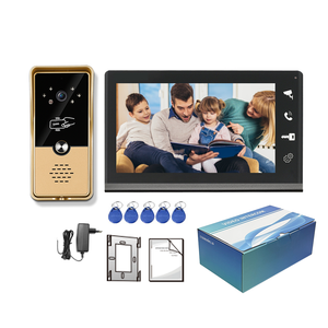 <span class=keywords><strong>Bouton</strong></span> tactile d'interphone vidéo du fabricant Fonction de déverrouillage <span class=keywords><strong>Sonnette</strong></span> de caméra <span class=keywords><strong>étanche</strong></span> avec écran couleur de 7 pouces - Product Image 1