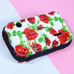 Estuche rígido de ABS para mujer, accesorios de maquillaje, organizador de maquillaje