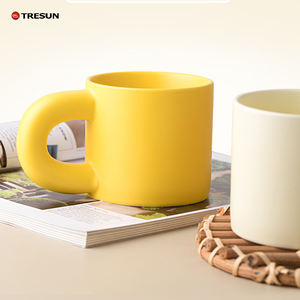 Tasse à café en céramique mignonne de 11 oz, style Europe du Nord, vente chaude, pour petit-déjeuner, lait, idéale pour promotion ou cadeau - Product Image 3