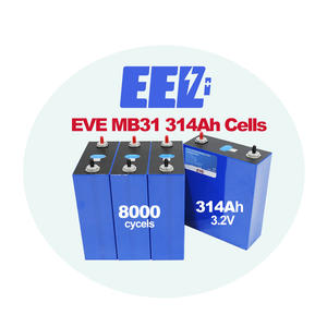 EVE MB31 314Ah 3,2 V класс Lifepo4 батарея с 8000 циклами один M6 стержень Lifepo4 330Ah Солнечный Lifepo4 для хранения энергии ячеек EVE - Product Image 1