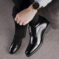 Chaussures rétro antidérapantes et respirantes, tendance mode intemporelle, mocassins à lacets, plateforme, en cuir véritable, amortissantes, printemps