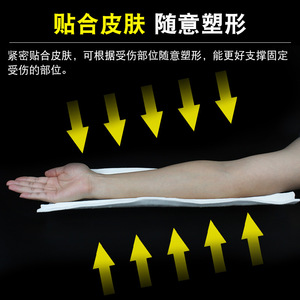 Férula Médica de Polímero RuiLibo Rsp415 10.8cm X 40cm para Soporte de Fracturas de Pierna, Uso Ortopédico - Product Image 4