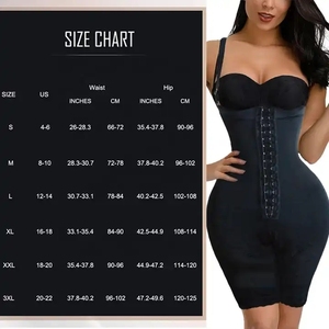 Femmes colombienne brésilienne bout à bout post-chirurgie Gaine respirant Spandex Amincissante Femme ceinture en gros de Sol Beauty - Product Image 4