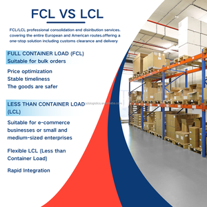 El mejor servicio Costo de envío marítimo Agente de barcos China a Francia Comercio electrónico Fba Carga marítima competitiva Horarios de navegación semanales - Product Image 5