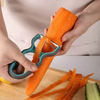 2026 Chef Aid Manual Witte Schilmesje Beweegbaar Roestvrijstalen Lemmet Aardappelen Groenten Fruit Wortelen Komkommers Appels Asperges