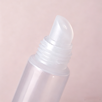 Tubes souples en plastique vides pour gloss à lèvres, 10 ml et 15 ml, avec logo personnalisé, pour crème et lotion, avec bouchon à vis, pour emballage cosmétique