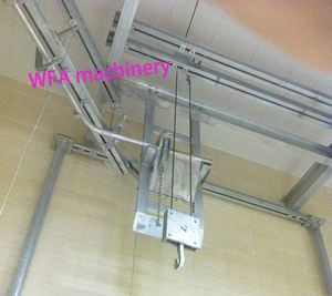 Machine d'abattage halal de bovins de bonne qualité WFA, nouveau palan de saignée pour l'abattage de bovins, conception d'<span class=keywords><strong>abattoir</strong></span> - Product Image 5