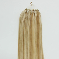 Extensions de cheveux 100% Remy naturels à micro-anneaux invisibles - Sans colle, sans chaleur, sans couture et d'apparence naturelle