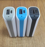 Vente directe Mini Power Bank 2600mAh, Petit chargeur portable, Alimentation mobile avec logo personnalisé pour cadeaux et événements d'entreprise