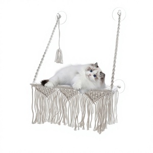 Hamaca para Gatos de Aluminio Resistente, Rectangular, con Capacidad para 40 Libras, Malla Transpirable, Plegable, Extraíble y Lavable - Product Image 3