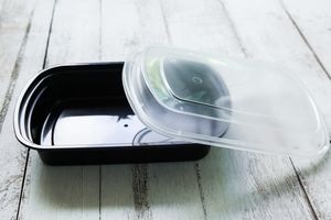 HACAMY Couvercle de plateau alimentaire en plastique PP jetable écologique moulé par injection allant au micro-ondes 28oz-32oz Déjeuner préservant la fraîcheur - Product Image 2