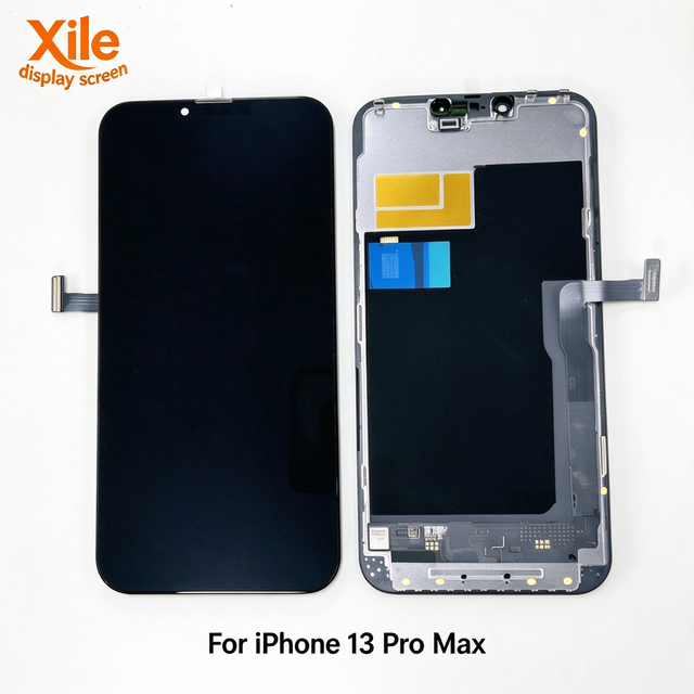 XL Brand for 13 Pro Max LCD Screen Assembly with 1 Year Warranty 600-700cd Luminance Replacement
