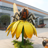 Desert Park musée des insectes Jardin des insectes jardin botanique à grande échelle animatronique insectes modèles sculptures statues abeille