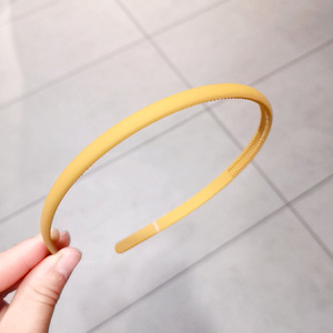 الكورية نمط جديد متجمد للفتيات بلون واحد مكافحة الانزلاق غسل الوجه عصابات رأس النساء اكسسوارات الشعر - Product Image 5