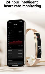 Montre intelligente OEM B3 Montre intelligente étanche <span class=keywords><strong>Cycle</strong></span> <span class=keywords><strong>menstruel</strong></span> Surveillance du sommeil Montre intelligente légère pour <span class=keywords><strong>femme</strong></span> avec fréquence cardiaque - Product Image 3