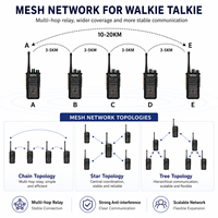 Radio Digital LoRa MYT 519L, Programación de Frecuencia por Software, Modo Dúplex, Audio Nítido, Relé para Construcción en Exteriores
