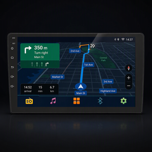 ออกแบบ OEM ฟรี เครื่องเล่นวิทยุติดรถยนต์แบบ Double Din ขนาด 7 9 10 นิ้ว รองรับเพลง วิดีโอ พร้อมระบบนำทาง GPS WiFi ระบบ Android หน่วยความจำ 1G 16G - Product Image 2