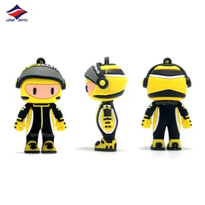 Longzhiyu 15 Jahre Fabrik Benutzer definierte 3D Cartoon Charakter Figur Puppe PVC Paar Action figur Handwerk und Geschenke