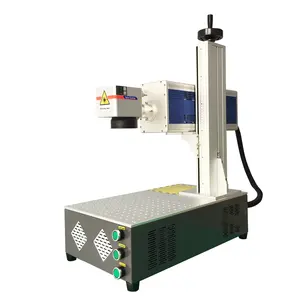 SHANDONG Co2 palmare Laser macchina per marcatura 30W dispositivo rotativo per macchina per marcatura Laser