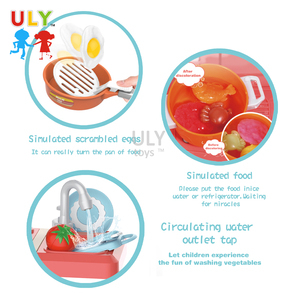 Ensemble de jeu de <span class=keywords><strong>cuisine</strong></span> et de nourriture en plastique le plus vendu pour les enfants Jeux de <span class=keywords><strong>cuisine</strong></span> populaires avec fonction d'éclairage pour les filles - Product Image 5