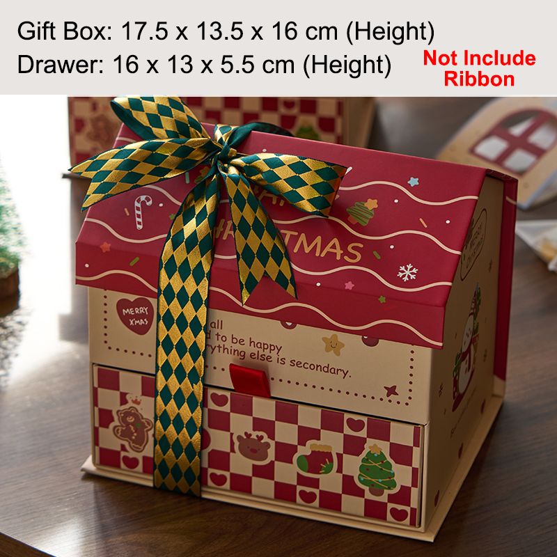 Boîte de style Noël