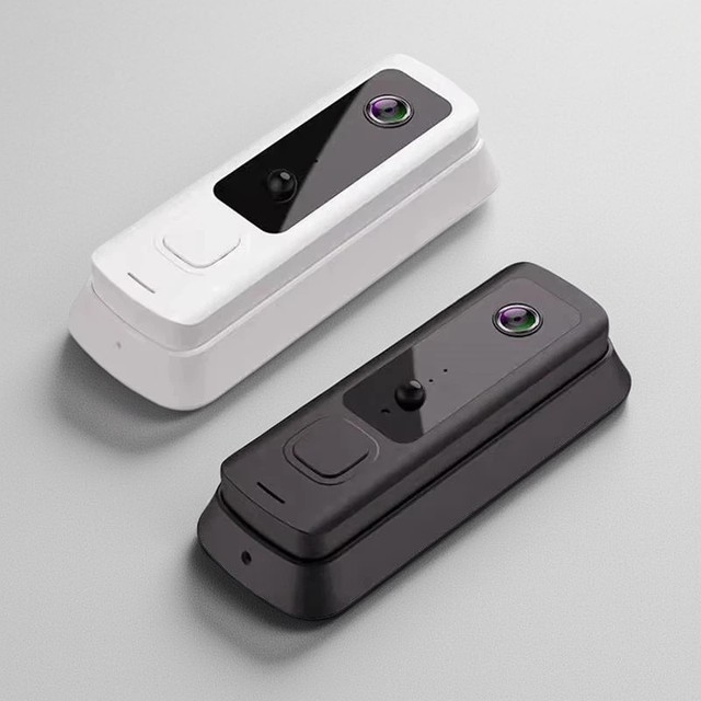 International Battery Powered 1080P Zinc Alloy Smart Doorbell with Tuya App Control and Cloud Storage Support