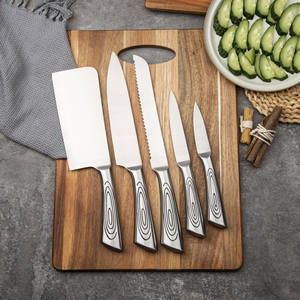 Juego de <span class=keywords><strong>Cuchillos</strong></span> de Cocina de Acero Inoxidable Serie 3Cr, Suministro Directo de Fábrica, <span class=keywords><strong>Cuchillos</strong></span> para Cortar Carne, Modelo con Hoja de 17 cm - Product Image 2