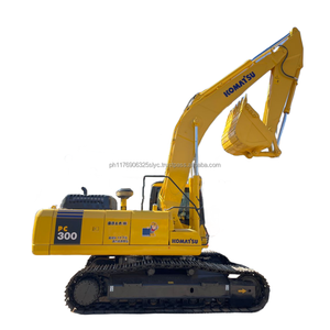 Excavadora de cadenas Komatsu PC300-7 usada de 30 toneladas, modelo 2021, capacidad de la cucharón de 1.3m, potencia de 300kW, pocas horas de uso (0-2000h) - Product Image 1