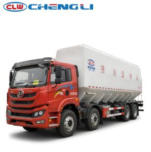 Camión de Alimentación a Granel Personalizado CLW 8x4 de 35m³ con Descarga por Tornillo Multicompartimento para Entrega de Granos - Product Image 5