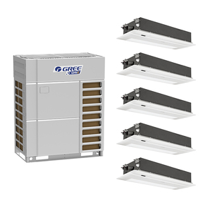 Système de climatisation VRF GMVX, capacité de refroidissement et de chauffage, climatiseur modulaire commercial HVAC, climatisation centrale avec unités intérieures cassette 1 voie - Product Image 1