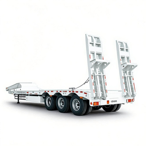 Hiệu quả phẳng bán Trailer thấp loader Trailer giải pháp thấp boong chiều cao dễ dàng tải tiết kiệm thời gian và lao động - Product Image 4